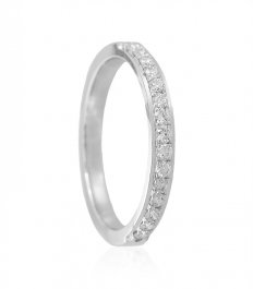 White Gold 18K Diamond Band