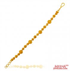 22K Gold Balls Bracelet