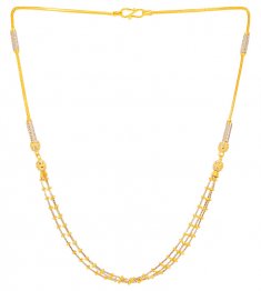 22kt Gold Fancy Necklace Chain ( 22Kt Gold Fancy Chains )