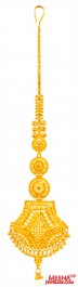 22Kt Gold Fancy Maang Tikka ( Gold Tikka )
