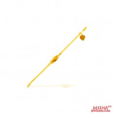 22Kt Gold Baby Bracelet (1 pc) ( 22Kt Baby Bracelets )